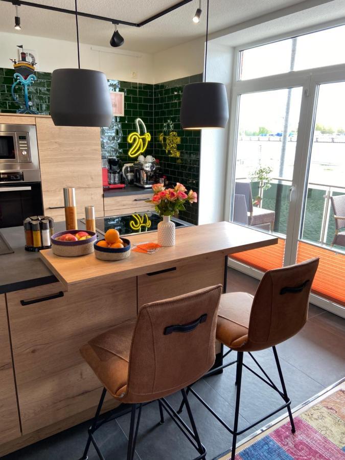 Atelier Achtung Ausblick! Apartment Rendsburg Bagian luar foto